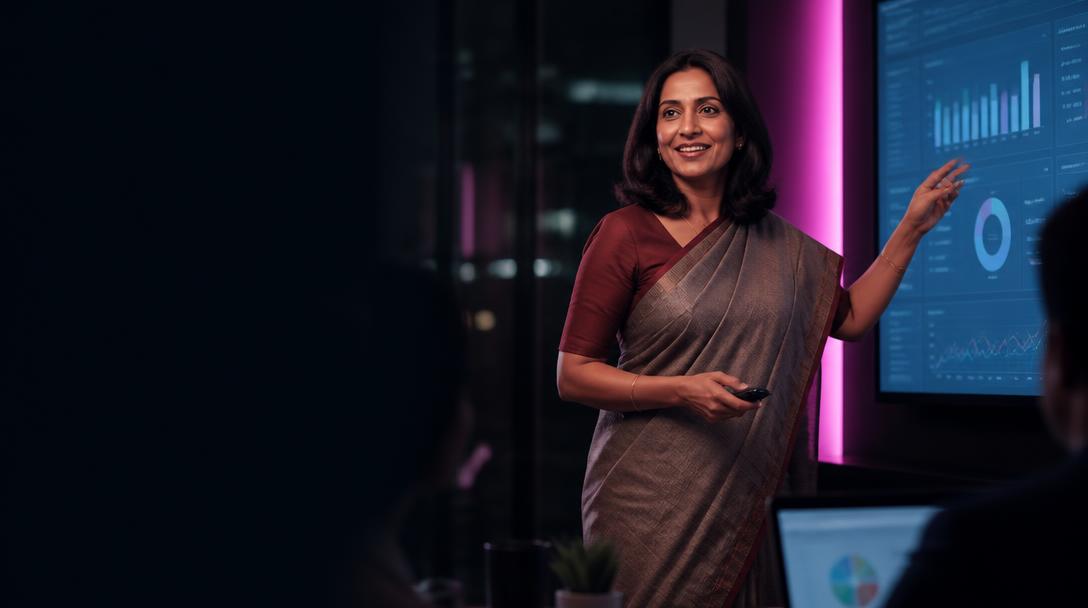 Meera Iyer — The Dashboard That Got Her Promoted